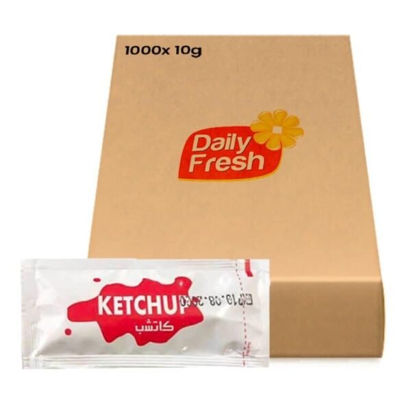 PORTION KETCHUP **G/VALLEY-- DAILY FRESH ** 1000 X 9 GM