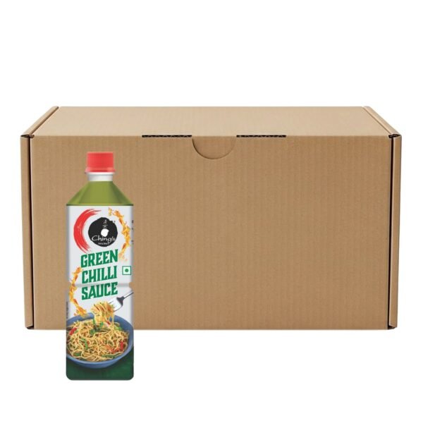 CHINGS ** GREEN CHILLY SAUCE  24  X 680 GM