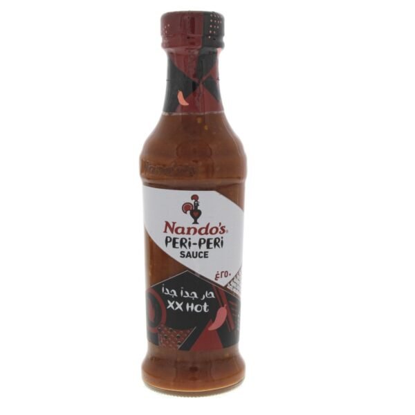 NANDO`S  EXTRA HOT PERI PERI SAUCE  6 X 250             ------Habay Rack
