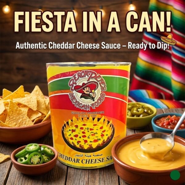 SENOR PIPES / mexicana ( CHEDAR CHEASE SAUCE ) 6 X 3 KG