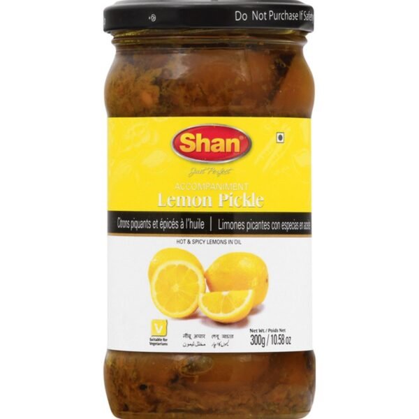 SHAN---- PICKLE ** LEMON  ** 12 X 300 GM