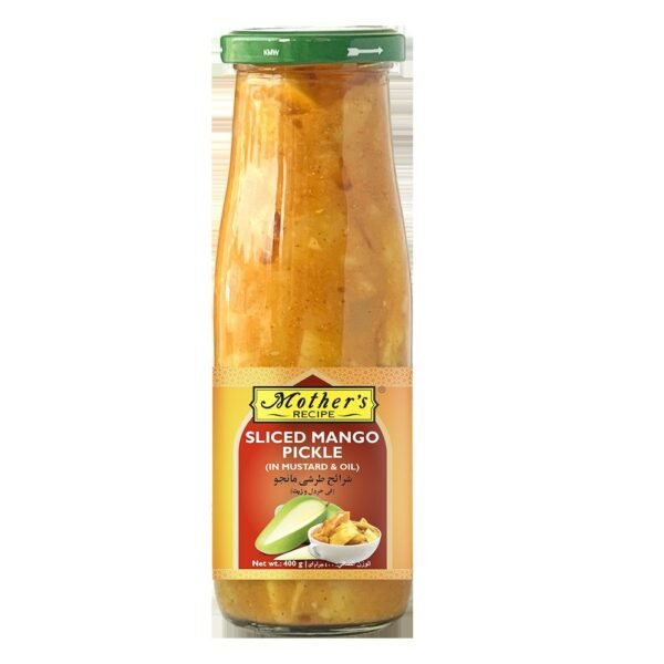 M / RECIPIE** SLICE MANGO PICKLE  ** 12 X 400 GM -----MATCO  DOWN