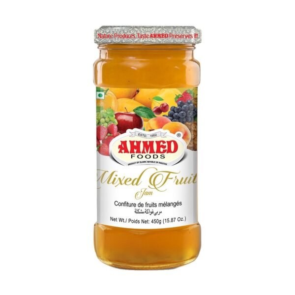 AHMED ** JAM    MIXED  FRUIT ** 12 X 450 GM