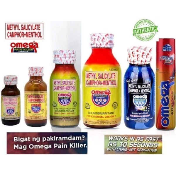 OMEGA PAIN KILLER  36 X 120 GM * ( BIG )