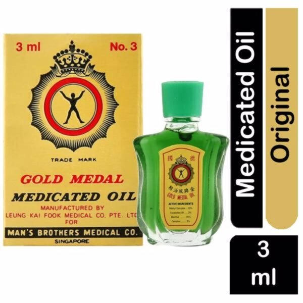 GOLD MEDAL OIL 12 X 3 ML