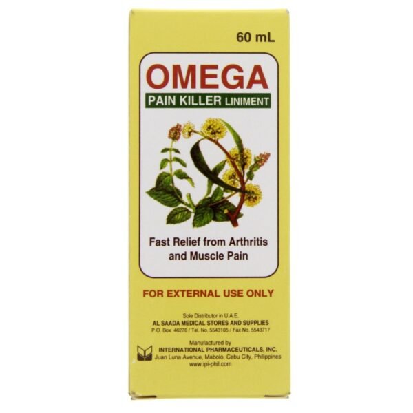 OMEGA PAIN KILLER  72 X 60  ML