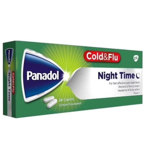 PANADOL ( GREEN ) COLD & FLU  144 X 24 TB