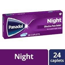 PANADOL *( VIOLET )*  NIGHT ** 144 X 24 TAB.