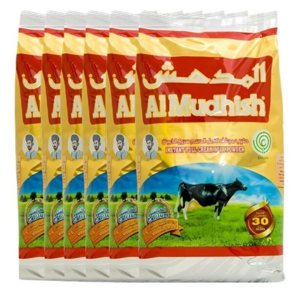 AL MUDHISH ( 2.5 kg  POUCH ) MILK POWDER ** 6 X 2.5 KG