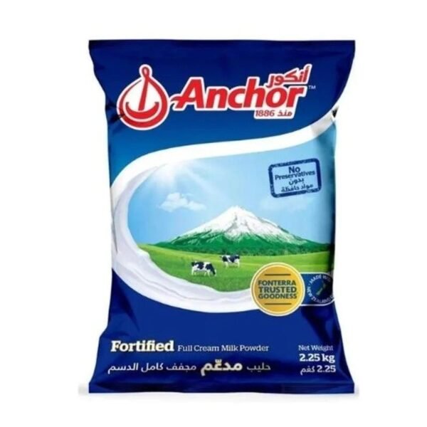 ANCHOR ( PACKET BIG ) MILK POWDER ** 6 X 2.25 KG