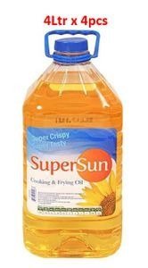 SUPER SUN  cooking OIL   4 X ** 4  LTR