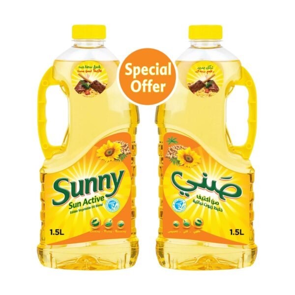 SUNNY coocking OIL 6 X 1.5 LTR **( B )