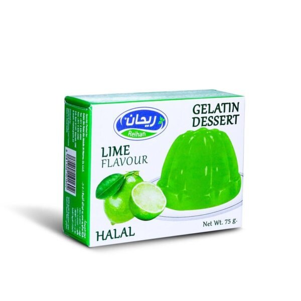 REIHAN **JELLY (GREEN (LIME) ) 12 X 12 X 75GM