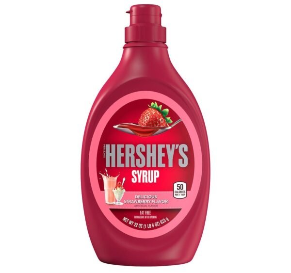 STRAWBERRY SYRUP -( A -GORMET )- 12 X 22 OZ