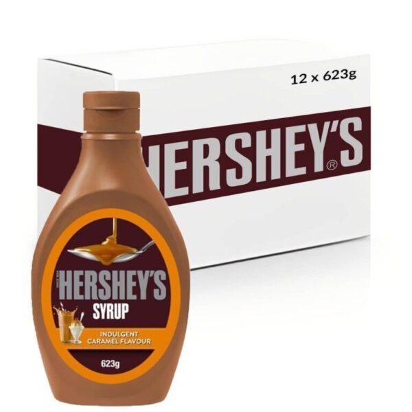 CARAMEL  SYRUP -( HERSHEYS )- 12 X 623 ML