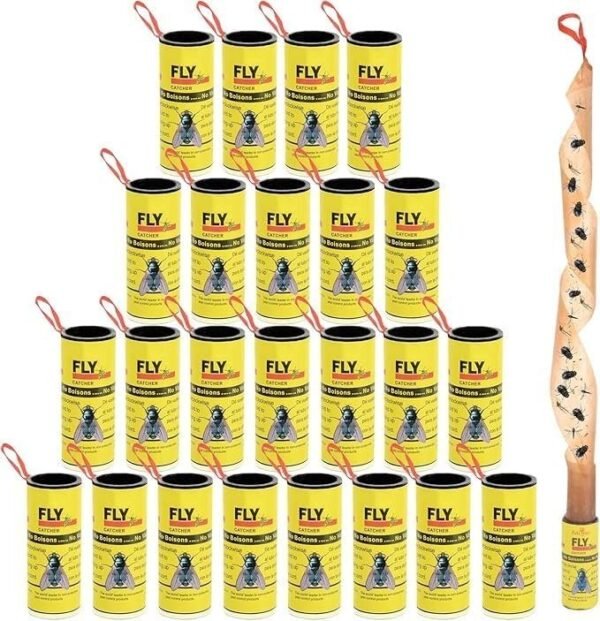 FLY TRAPE TAPE ( SNARE ) 48 PCS
