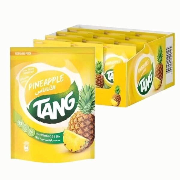 TANG  PINEAPPLE **  PKT * 24 X **  375 GM