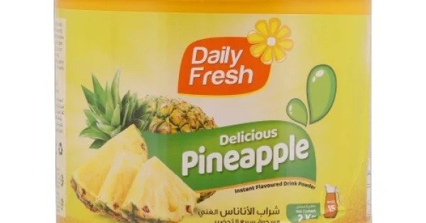 DAILY FRESH **(  PINEAPPLE  DRINK  )**  6 X 2  KG