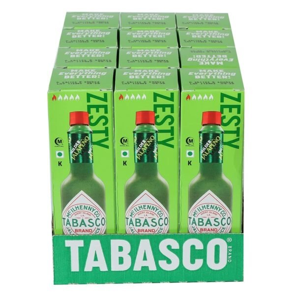 TABASCO ( GREEN )  SAUCE ** 6 X 12 X 60 ML ** GREEN