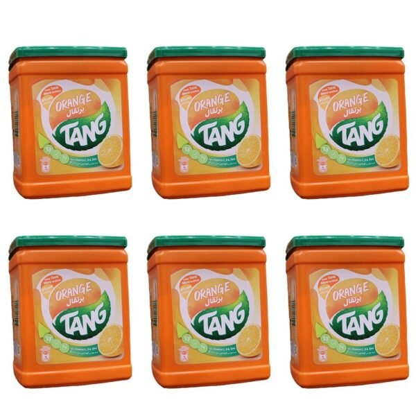 TANG **(  6 x 2  Kg  )**  ORANGE **  PLASTIC JAR