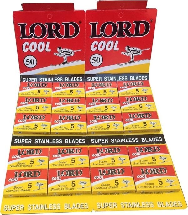 STEEL RAZOR **(  LORD ) ** 1 X 20 X 12 PCS