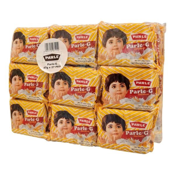 PARLE -G- BISCUITS 3 X 27 X 47 GMS