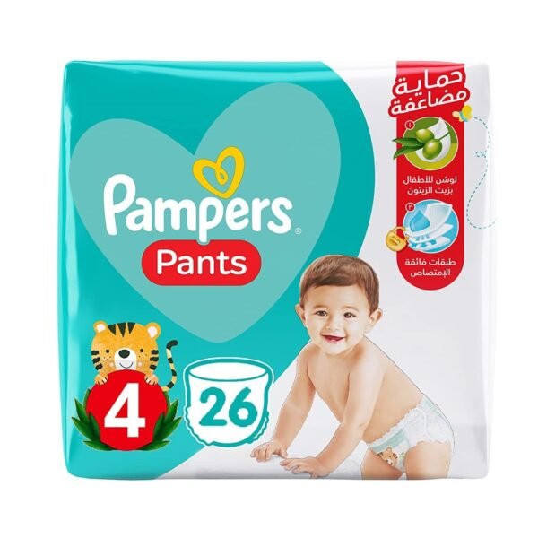 PAMPERS ** PANTS **    4 X 26   ( NO 3 )