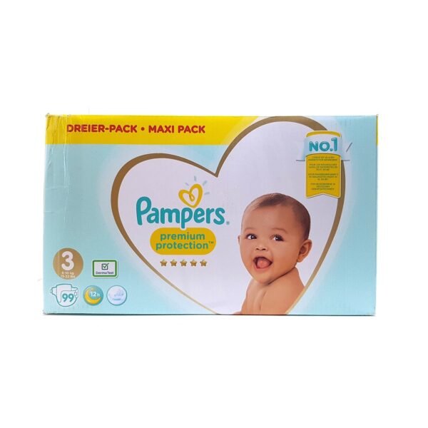 PAMPERS    ( 6 X 17 )    4 X 9 KG      NO.3