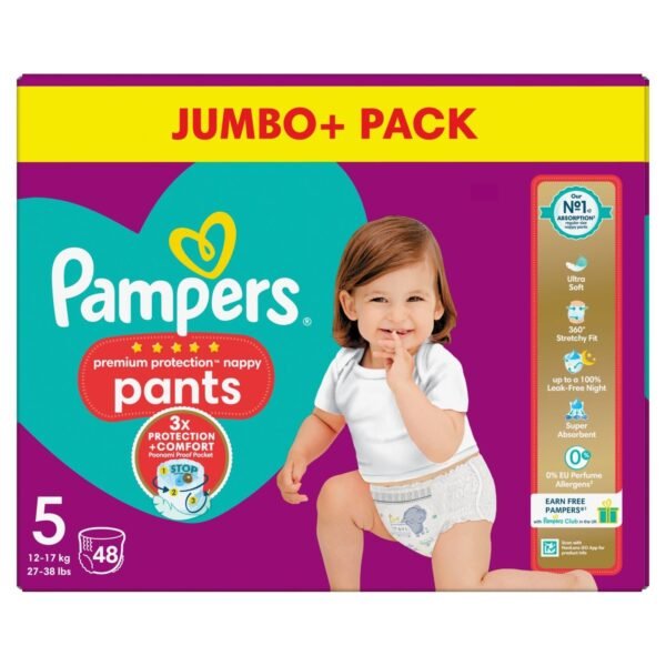 PAMPERS ** PANTS **   2 X 48    ( NO 5 )