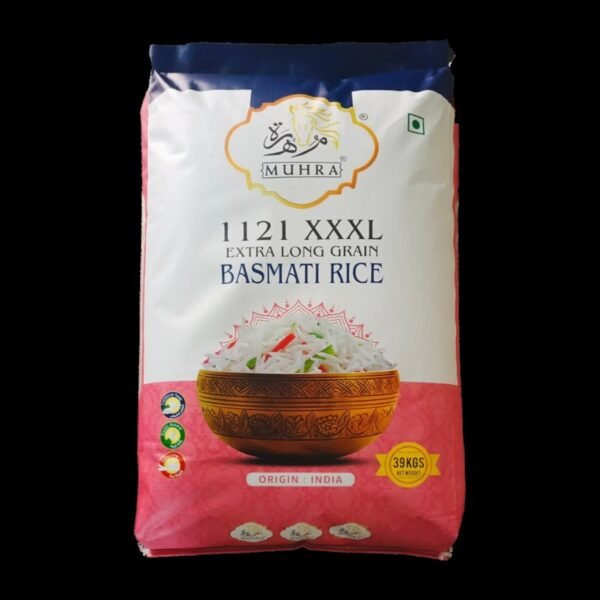 MUHRA XXXL BASMATHI RICE ** 39 KG