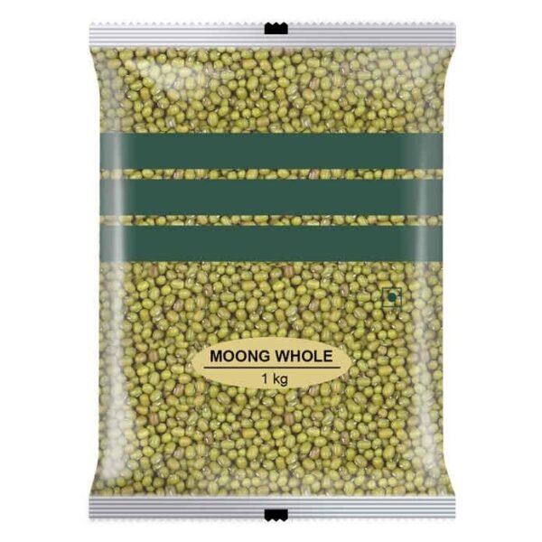MOONG ** WHOLE ** 1 KG )