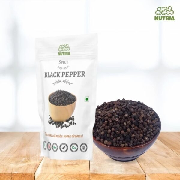 BLACK PEPPER WHOLE -- 500 GM