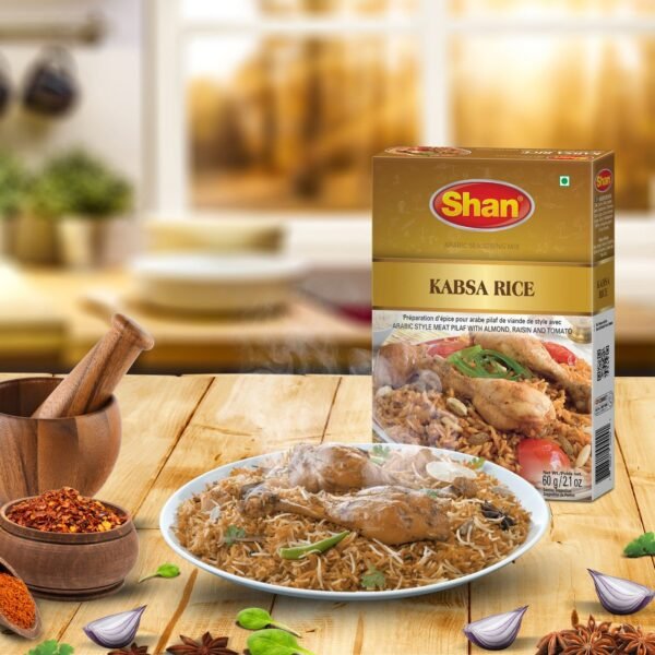 SHAN (KABSA MASALA ) ARABIC SEASONING MIX 144 X 60GM