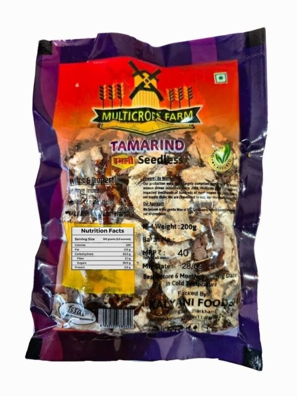 GREEN FARM *(( 200 gm ))* TAMARIND SEEDLESS ** 40 X 200 GM