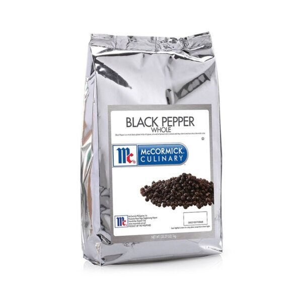 BLACK PEPPER WHOLE -- 1 KG