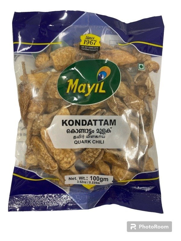 CURD CHILLY 50 X 100 GM--( KONDATTAM )  ...............  PKT ONLY