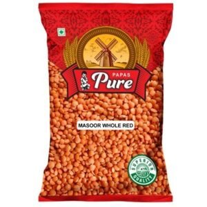 MASOOR WHOLE AKKA * RED *  BAG ** 15 KG