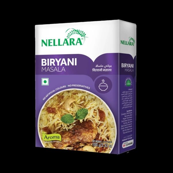 NELLARA BIRIYANI MASALA 72 X 100 GRM
