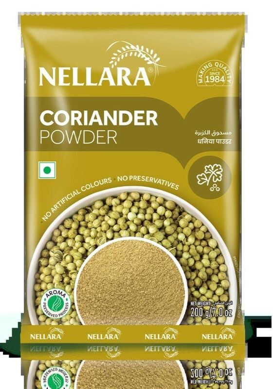NELLARA CORIANDER POWDER  12 X 1 KG