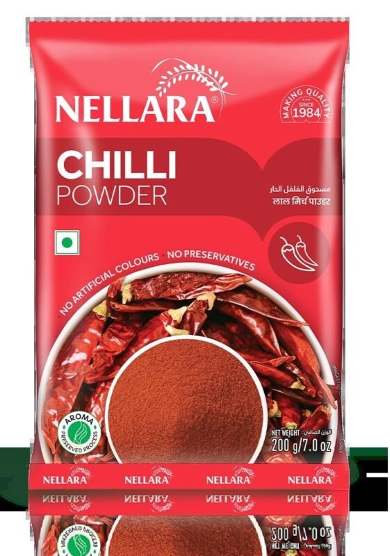 NELLARA CHILLY POWDER  50 X 200 GM