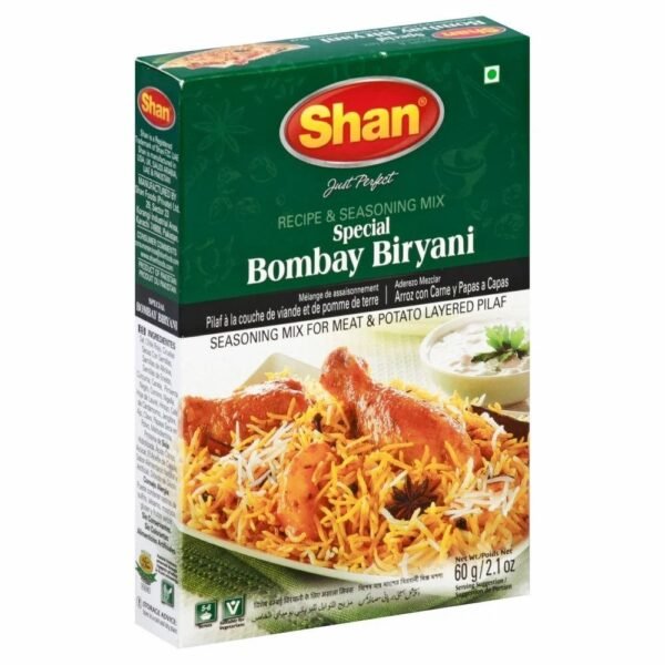 SHAN BIRIYANI MASALA ( BOMBAY ) 144 X 60 GM