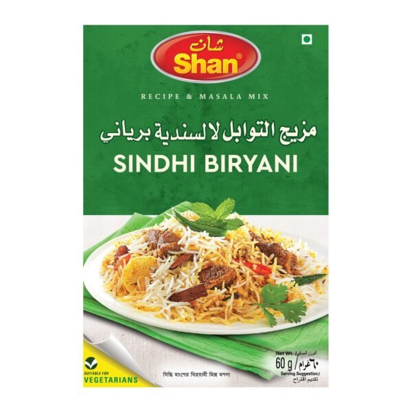 SHAN BIRIYANI MASALA ( SINDI ) 144X60GM