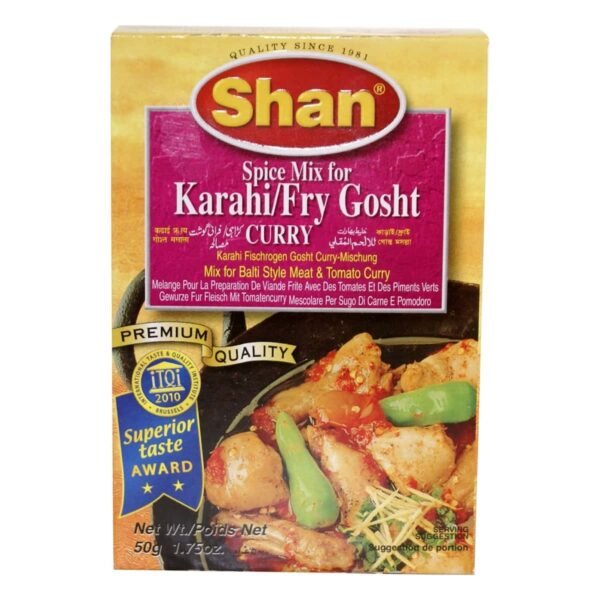SHAN KARAHI   FRY  GHOST MIX 144 X 50 GM