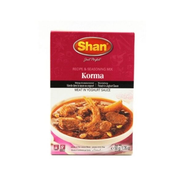 SHAN KORMA CURRY   MIX 144 X 50 GM