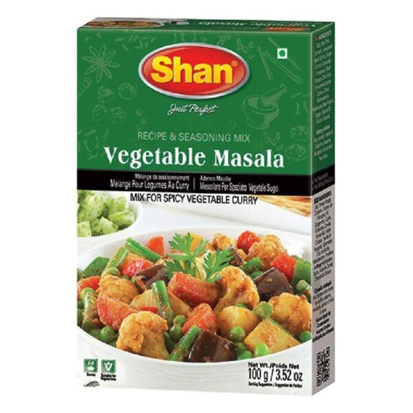 SHAN VEGETABLE CURRY   MIX 144 X 100 GM