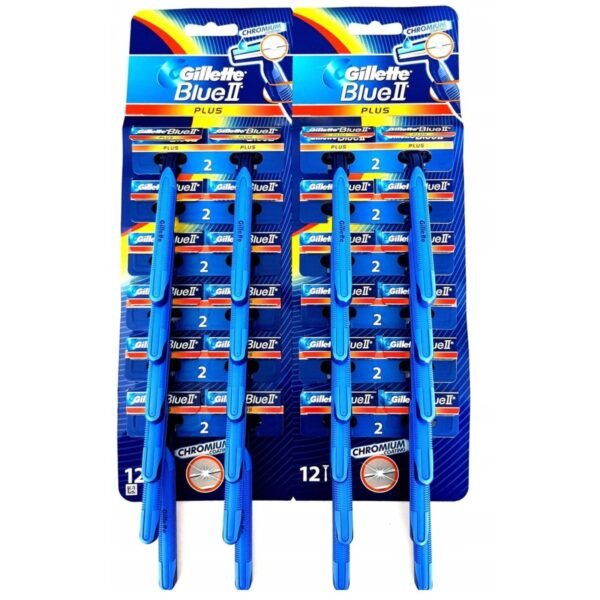 GILLETTE **(  BLUE  II  PLUS  )**  1 X 48 PCS