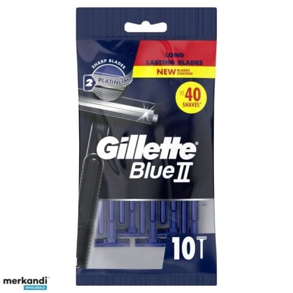GILLETTE **(   BLUE  I I I  )**  1 X 12 X 10 PCS