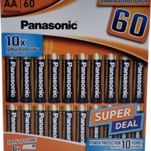 PANASONIC .( AA ). BATTERY 1 X10 X 60 PCS .. ( AA )