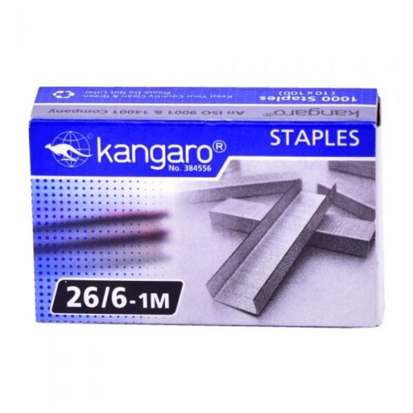 STAPLER PIN 1 X 50  (KANGARO)   ***26/6