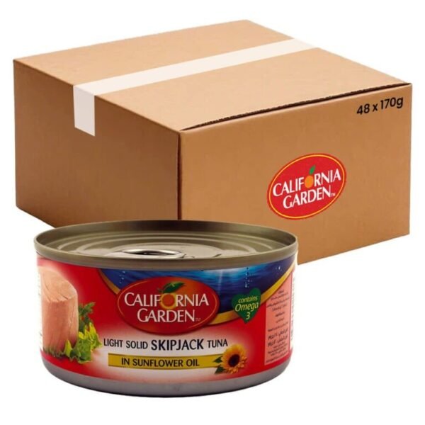 CALIFORNIA TUNA *  RED * 48 X 170 GM -( SKIPJACK  )